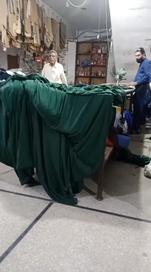 Bulk fabric cutting at our Sialkot unit