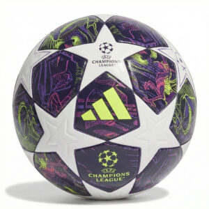 Home adidas uefa champions league budapest 2026 final match ball | 25th anniversary dragon design | size 5