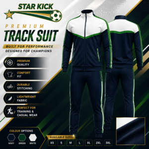 premium custom performance tracksuit | men's athletic activewear | bespoke gym & running suit